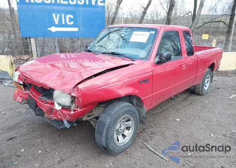 2000 Ford Ranger Xlt из США, поврежденный, VIN 1FTYR14X8YTA89445